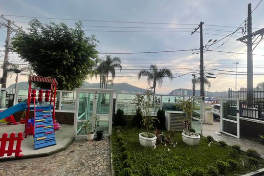 Área comum de apartamento para alugar com 3 quartos, 100m² em Centro, São Vicente
