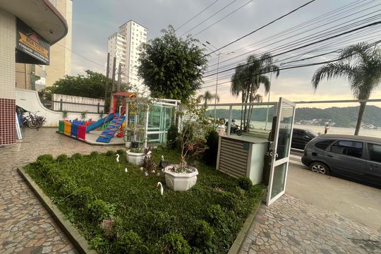 Área comum de apartamento para alugar com 3 quartos, 100m² em Centro, São Vicente