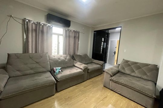 Sala de apartamento para alugar com 3 quartos, 100m² em Centro, São Vicente