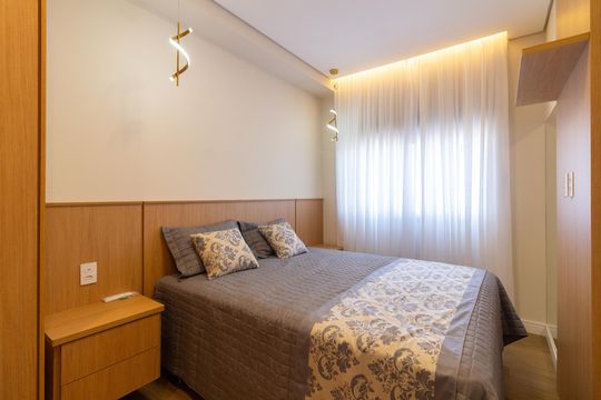 Quarto 2 - Suíte de apartamento à venda com 2 quartos, 59m² em Butantã, São Paulo