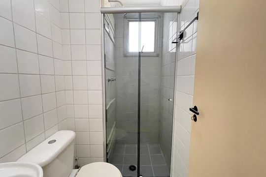 Banheiro de apartamento para alugar com 3 quartos, 60m² em Jardim Esmeralda, São Paulo
