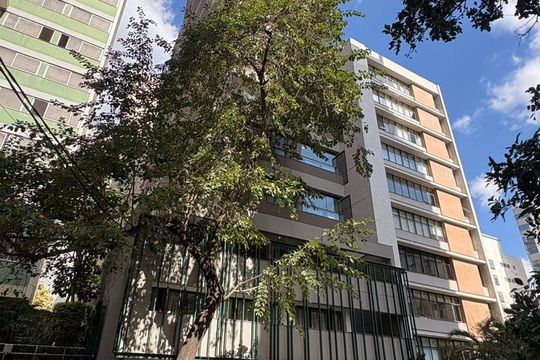 Fachada de kitnet/studio para alugar com 1 quarto, 25m² em Cerqueira César, São Paulo