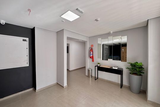 Hall Social Bloco de apartamento para alugar com 2 quartos, 30m² em Santo Amaro, São Paulo