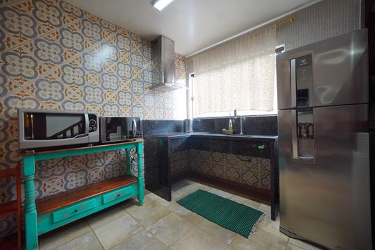 Sala de Jantar/Cozinha  de casa para alugar com 4 quartos, 150m² em João Paulo, Florianópolis