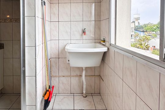 Área de Serviço de apartamento para alugar com 2 quartos, 60m² em Nova Petrópolis, São Bernardo do Campo