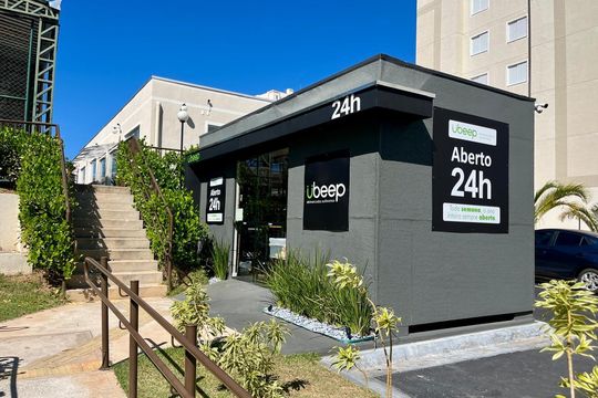 Área Comum - Mini Mercado de apartamento para alugar com 2 quartos, 43m² em Vila Satúrnia, Campinas