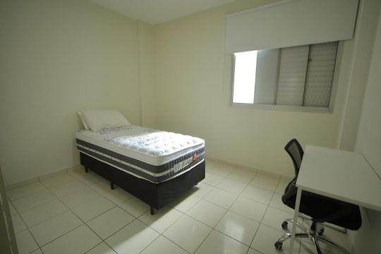 Quarto  de apartamento para alugar com 1 quarto, 50m² em Vila Rica, São Bernardo do Campo