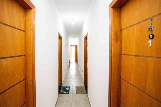Área comum de apartamento para alugar com 1 quarto, 28m² em Piraporinha, Diadema