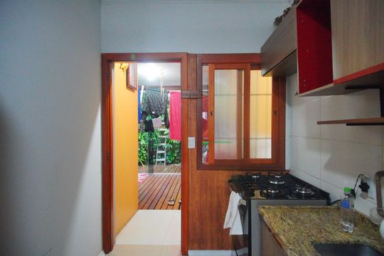 Cozinha de casa para alugar com 2 quartos, 52m² em Bairro Vargas, Sapucaia do Sul