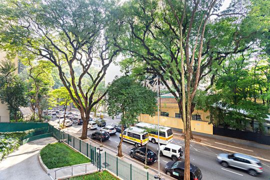 Vista de apartamento para alugar com 3 quartos, 190m² em Consolação, São Paulo