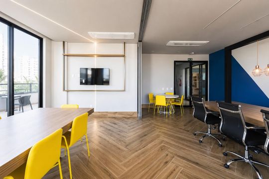 Área externa de apartamento para alugar com 2 quartos, 61m² em Setor Bueno, Goiânia