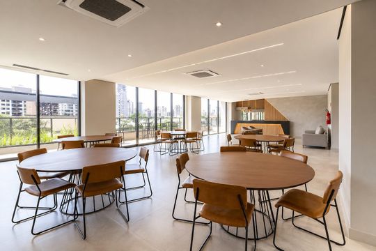 Área externa de apartamento para alugar com 2 quartos, 61m² em Setor Bueno, Goiânia