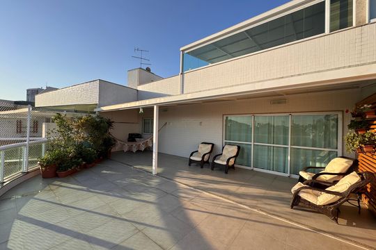 Varanda de apartamento à venda com 3 quartos, 252m² em Recreio dos Bandeirantes, Rio de Janeiro
