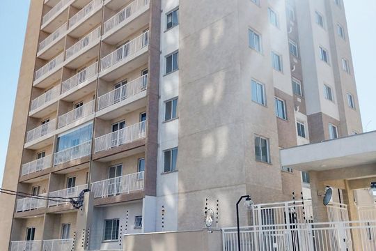 Fachada de apartamento à venda com 2 quartos, 35m² em Parque Vitoria, São Paulo
