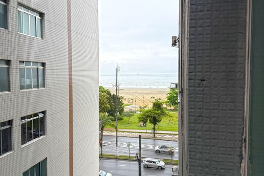 Vista de apartamento para alugar com 1 quarto, 50m² em Gonzaga, Santos