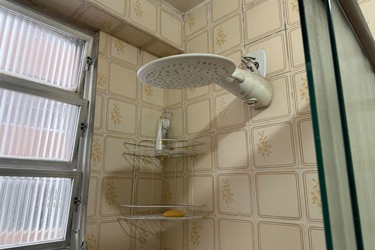 Banheiro e Área de Serviço de apartamento para alugar com 1 quarto, 50m² em Gonzaga, Santos