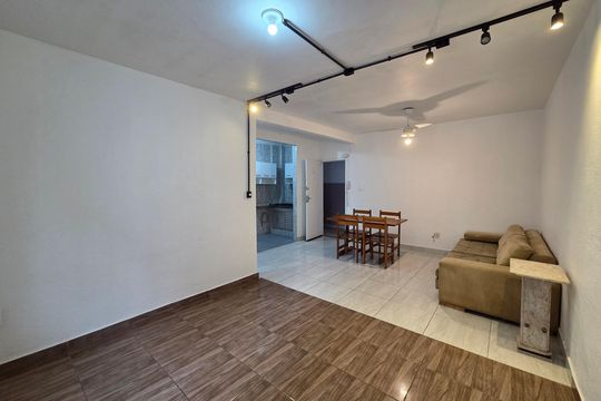 Sala de kitnet/studio para alugar com 1 quarto, 36m² em Aviação, Praia Grande