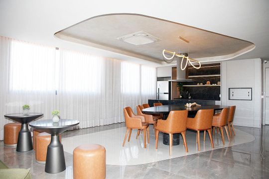 Área Comum - Salão de Festas de kitnet/studio para alugar com 1 quarto, 25m² em Rio Branco, Porto Alegre