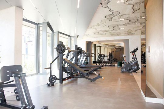 Área Comum - Academia de kitnet/studio para alugar com 1 quarto, 25m² em Rio Branco, Porto Alegre