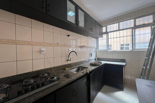 Cozinha de apartamento para alugar com 3 quartos, 110m² em Castelo, Belo Horizonte