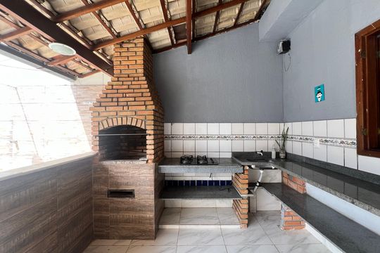 Área comum de apartamento para alugar com 3 quartos, 110m² em Castelo, Belo Horizonte