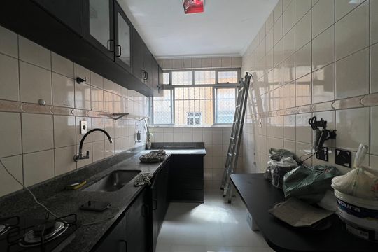 Cozinha de apartamento para alugar com 3 quartos, 110m² em Castelo, Belo Horizonte