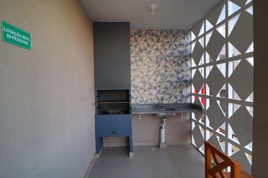 Área comum de apartamento para alugar com 2 quartos, 110m² em Laranjeiras, Uberlândia