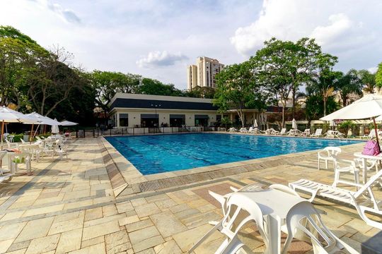 Área comum de apartamento para alugar com 3 quartos, 89m² em Santo Amaro, São Paulo