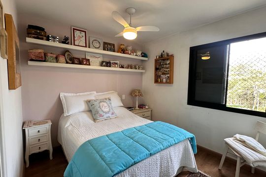 Suíte de apartamento para alugar com 3 quartos, 89m² em Santo Amaro, São Paulo