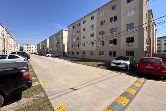 Fachada de apartamento à venda com 2 quartos, 43m² em Vargem Pequena, Rio de Janeiro