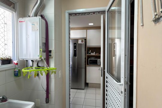 Área de Serviço de apartamento à venda com 3 quartos, 123m² em Centro, São Bernardo do Campo