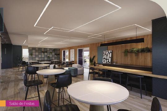 Salão de Festas de apartamento para alugar com 1 quarto, 29m² em Nova Suíça, Belo Horizonte