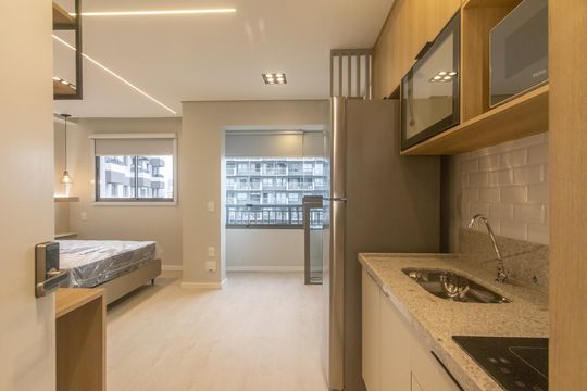 Studio de kitnet/studio para alugar com 1 quarto, 25m² em Vila Nova Conceição, São Paulo