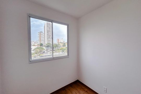 Quarto 2 de apartamento para alugar com 2 quartos, 34m² em Vila Esperança, São Paulo