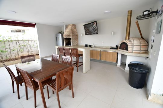 Área comum - Churrasqueira de apartamento para alugar com 2 quartos, 60m² em Taquaral, Campinas