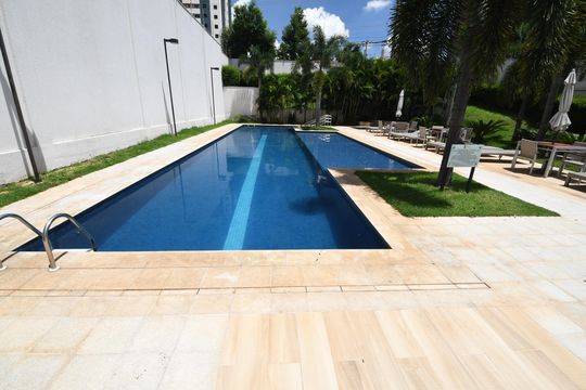 Área comum - Piscina de apartamento para alugar com 2 quartos, 60m² em Taquaral, Campinas