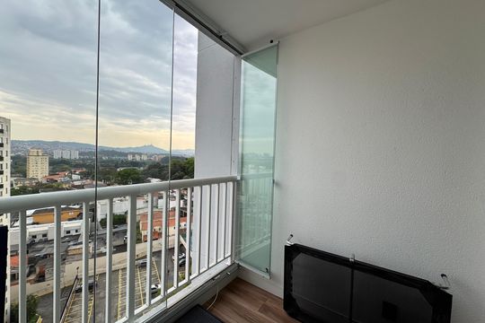 Varanda de apartamento à venda com 2 quartos, 55m² em Quitaúna, Osasco
