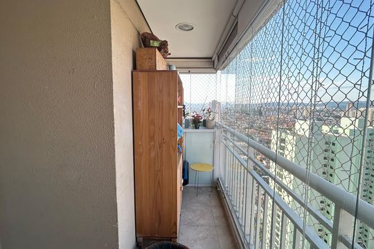 Varanda da Sala de apartamento à venda com 3 quartos, 82m² em Gopouva, Guarulhos