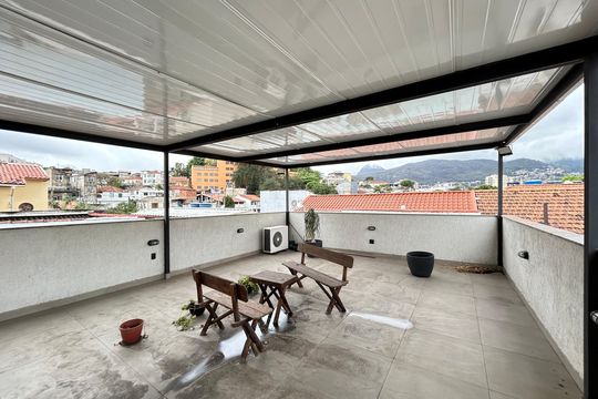 Terraço de casa à venda com 3 quartos, 178m² em Méier, Rio de Janeiro