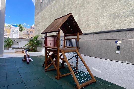 Área comum - Playground de kitnet/studio à venda com 1 quarto, 36m² em Km 18, Osasco