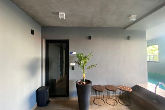 Área comum - Piscina de kitnet/studio à venda com 1 quarto, 36m² em Km 18, Osasco