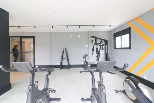 Área comum - Academia de apartamento à venda com 1 quarto, 25m² em Centro, Osasco