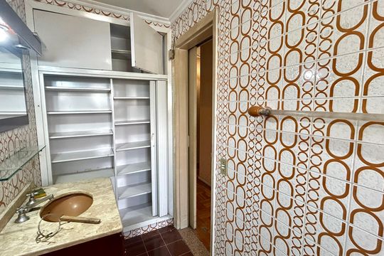 Banheiro da Suíte de apartamento à venda com 4 quartos, 170m² em Centro, Guarulhos