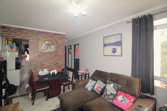 Sala de apartamento à venda com 2 quartos, 48m² em Vila Bela Vista (zona Norte), São Paulo