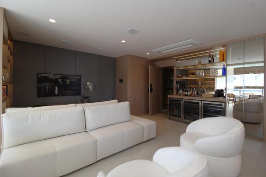Sala de apartamento à venda com 2 quartos, 121m² em Indianópolis, São Paulo
