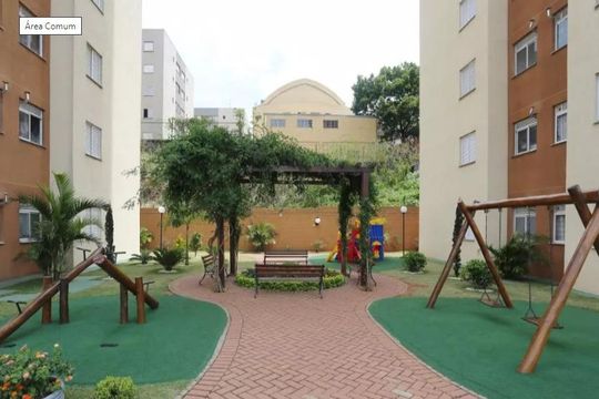 Área comum - Playground de apartamento para alugar com 2 quartos, 49m² em Quitaúna, Osasco