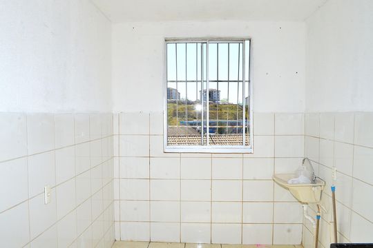 Cozinha/Área de serviço de apartamento para alugar com 2 quartos, 45m² em Acaiaca, Belo Horizonte