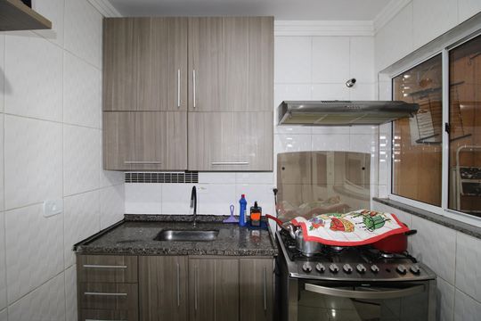 Cozinha de casa à venda com 2 quartos, 60m² em Parada Xv de Novembro, São Paulo