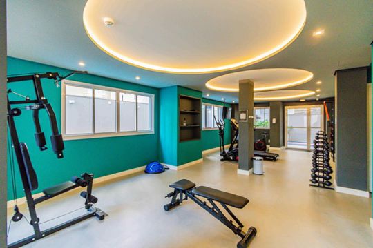 Área comum - Academia de apartamento para alugar com 1 quarto, 30m² em Perdizes, São Paulo