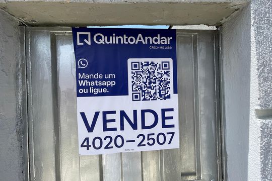 Placa instalada com o codigo RVRC-191 no dia 22-09-2026 de casa para alugar com 2 quartos, 60m² em Novo Eldorado, Contagem